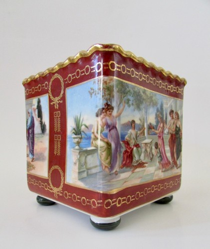 Antico vaso cache - , fiori