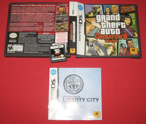 Nintendo gta grand theft - nintendo, ds