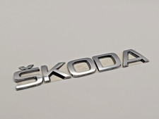 Skoda lettere logo posteriore - lettere,