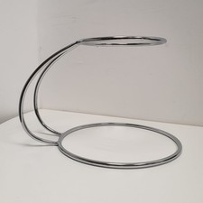 Espositore moderno cromato -