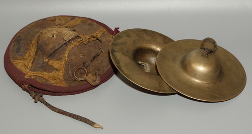 Vera coppia campane gong - , tibet