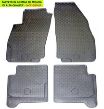 TAPPETINI TAPPETI IN GOMMA SU MISURA PER FIAT PUNTO EVO DAL 2009 IN POI