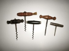 Lotto 5 Cavatappi antichi da