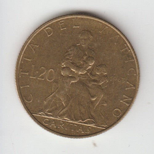 Paolo vaticano lire 1963 - paolo,