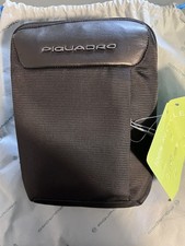 Tracolla uomo piquadro Modello Macbecth Borsello Tessuto e Pelle Nuovo