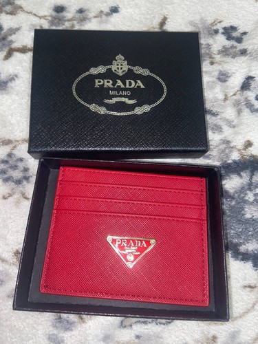 Portacarte prada bianco - portacarte,