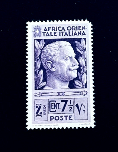Francobollo italiana africa - francobollo,