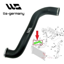 Turboscarico Tubo Intercooler Per FIAT SCUDO ULYSSE ZETA 2.0 JTD 1484101080