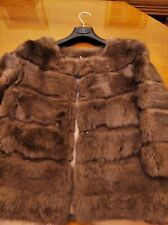 F32 Bolerino Donna Lapin Color Marron Glacé. Veste Tg. 42