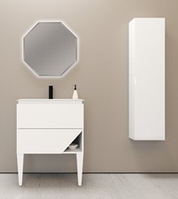 Mobile da bagno bianco opaco