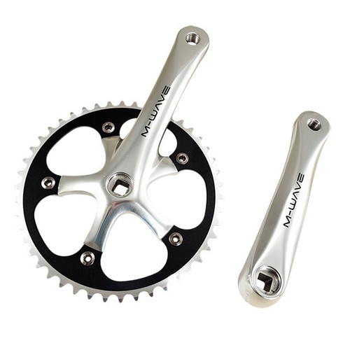 Pedalier mono piste - /fixie, 46d