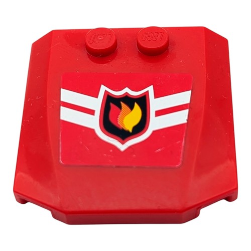 Lego parabrezza rosso fiamma - lego,