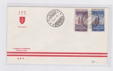 1950 Trieste AMG-FTT: FDC SAT