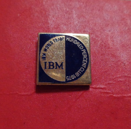 Ibm club 1975 spilla - spilla, pin