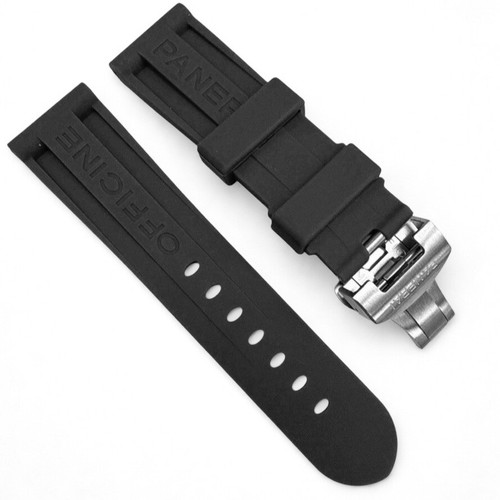 Cinturino orologio gomma nero