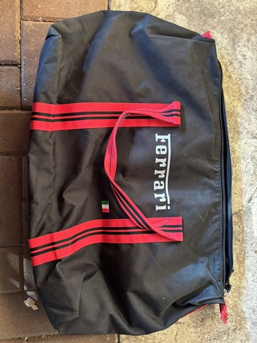 Borsa ferrari nera rossa - ferrari,