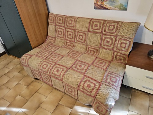 Coperta lana cashmere fatta - lana,