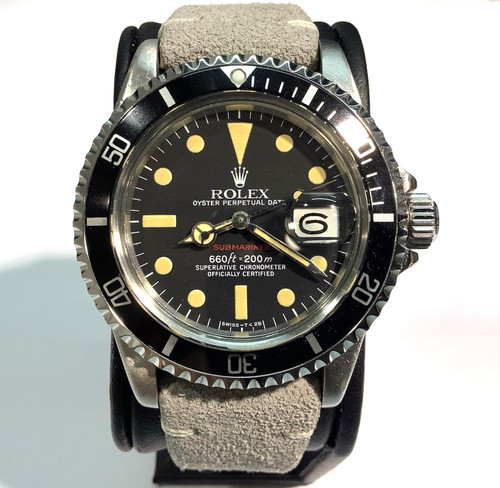 Rolex 1680 red submariner mk6 - rolex,