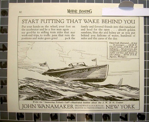 1928 chris craft - craft, boat