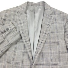$1495 Corneliani Linen Silk