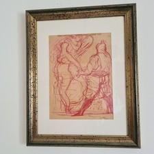 Salvatore Fiume drawing study