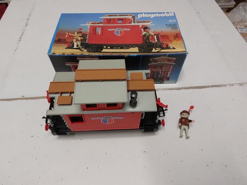 Playmobil 4123 caboose - playmobil, in