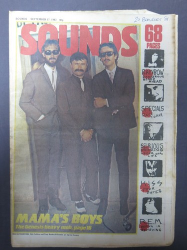 Sounds 17th september - 1983, ~