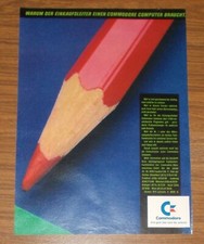 Rara Pubblicità COMMODORE