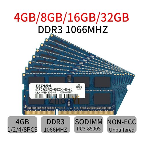 32go 16go 8gb 4go ddr3 - 4go, 1066mhz