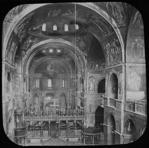 Magic lantern slide - magic,