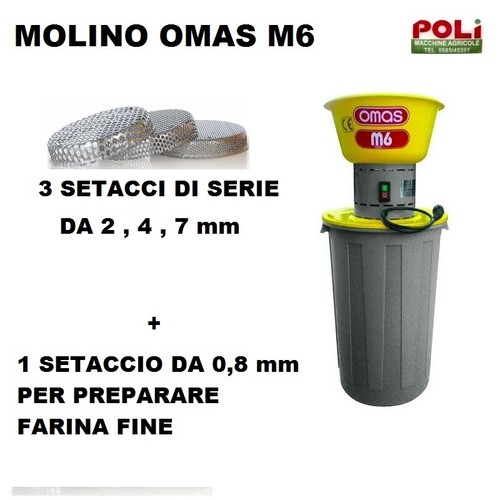 Molino elettrico omas per - molino,