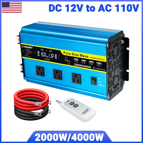 2000w 4000w pure sine - 2000w,