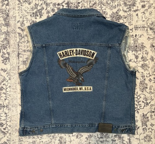 Gilet biker vintage
