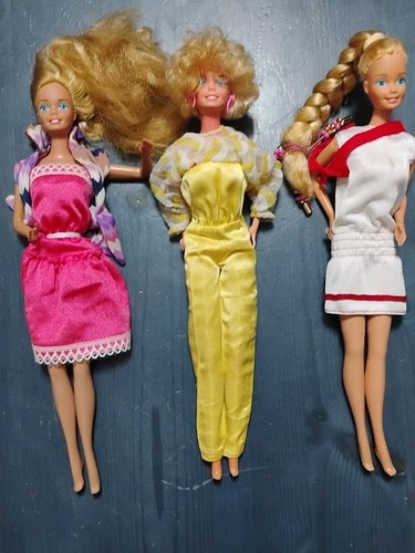 Barbie vintage 3x - vintage, 80'