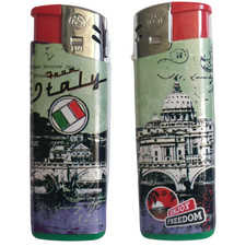 ACCENDINO ROMA PIAZZA SAN PIETRO SMOKING ENJOY FREEDOM RARISSIMO DA COLLEZIONE