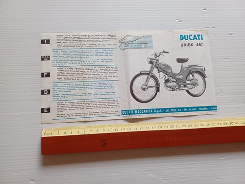 Ducati brisk 481 - brisk, depliant