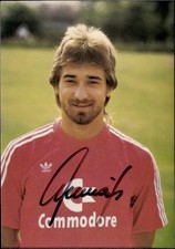 Biglietto autografo Helmut Winklhofer, FC Bayern Monaco, Commodore,... - 11263215