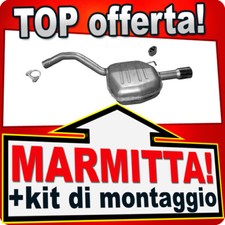 Silenziatore Posteriore per