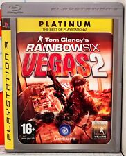 TOM CLANCY'S RAINBOW SIX VEGAS 2 PS3 PLAYSTATION 3 EU CON ITALIANO PLATINUM A