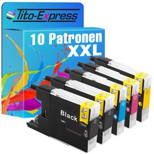 10 cartucce XXL per Brother