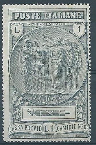 1923 regno camicie - 1, lira