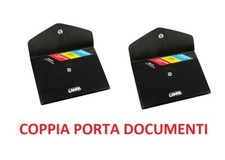 COPPIA PORTADOCUMENTI CARTA DI