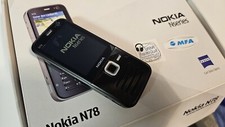 Nuovissimo Nokia N78 - (sbloccato) Smartphone nero