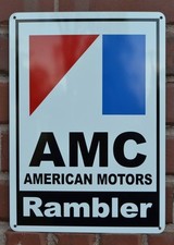 Insegna AMC RAMBLER 71 Pacer