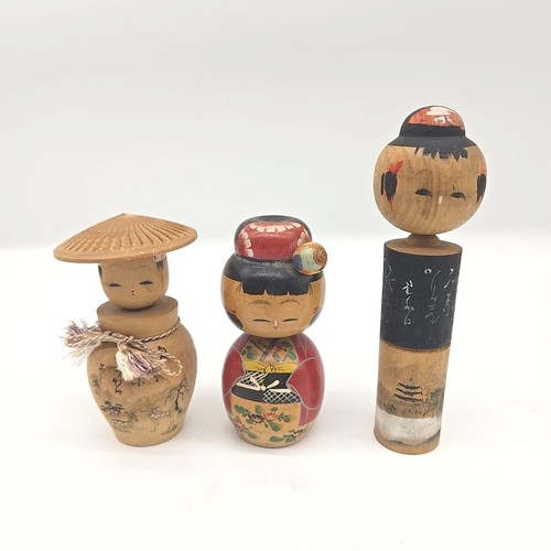 Set bambole kokeshi - set,