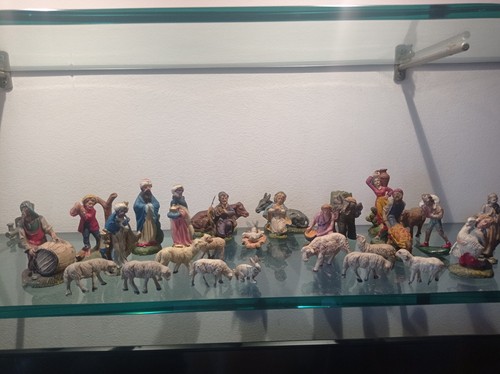 Statuine del presepe vintage - del,