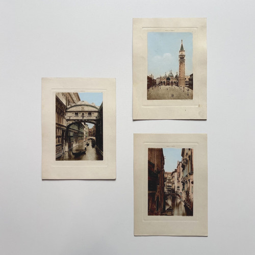 Antique venice prints 1891 - venice,
