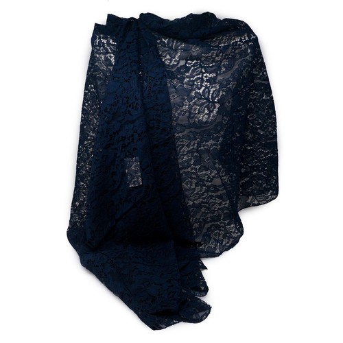 Stola elegante blu cerimonia