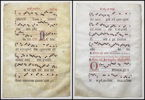 Antifonario pergamena - antifonario,