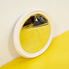 specchio rotondo molato in